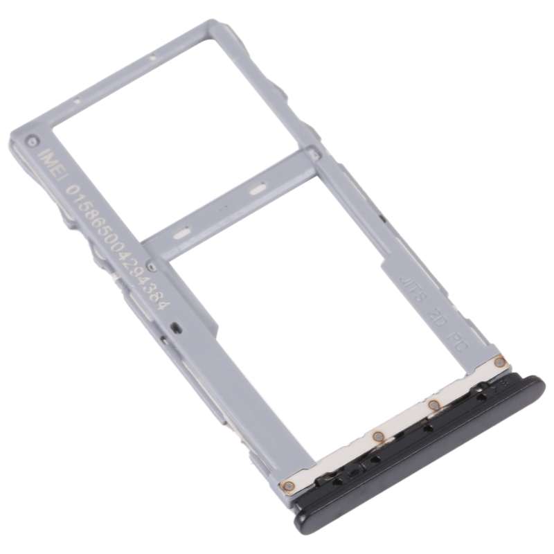 For TCL 20Y Original SIM Card Tray + Micro SD Card Tray (Black)