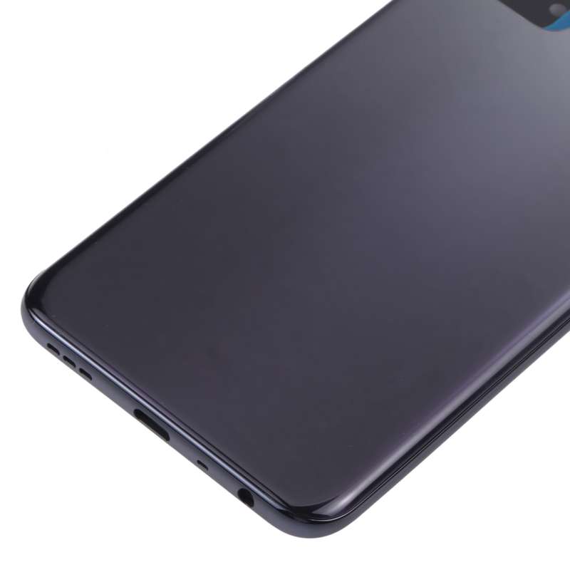 For OPPO A93 5G Battery Back Cover with Middle Frame(Black)