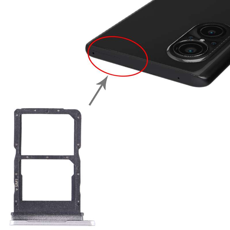 For Huawei Nova 9 SE 5G SIM + SIM Card Tray (Black)