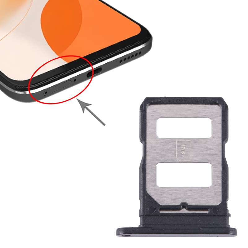For Huawei nova Y91 SIM Card Tray (Black)