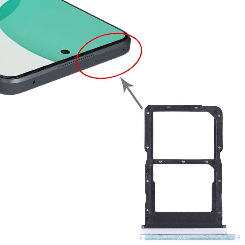 For Huawei Enjoy 60 Pro SIM + SIM Card Tray (Black)