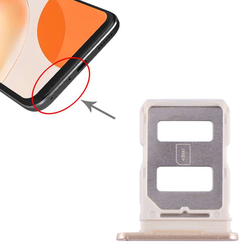 For Huawei Enjoy 60X SIM Card Tray (Black)