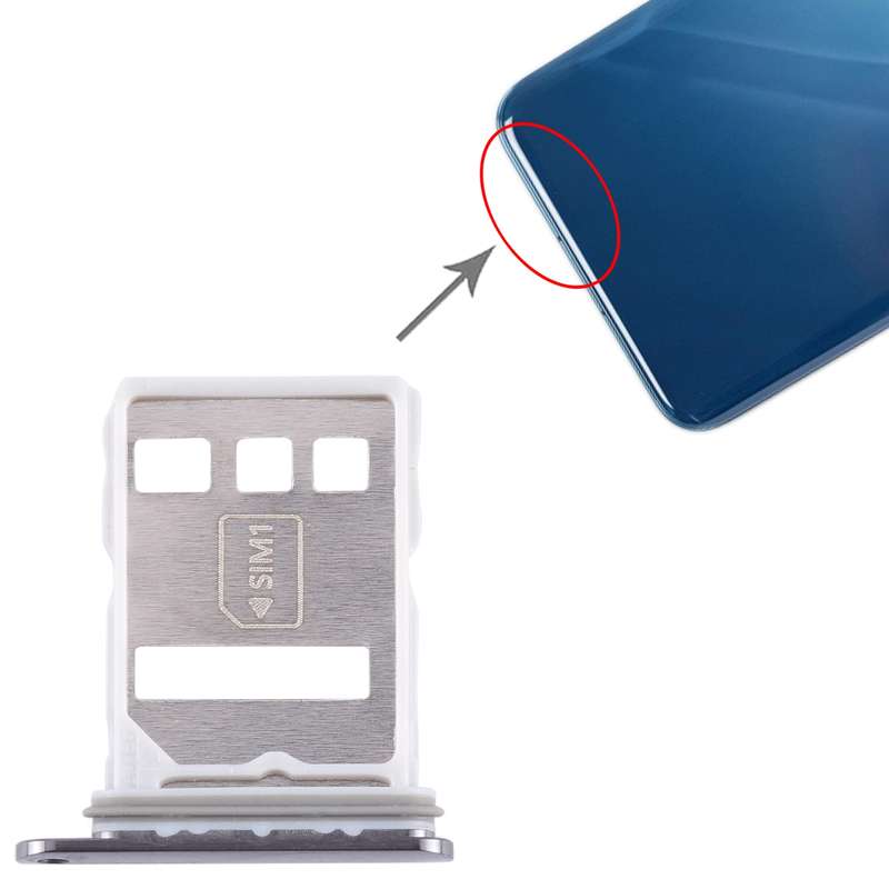 For Huawei P60 Art SIM + NM Card Tray (Black)