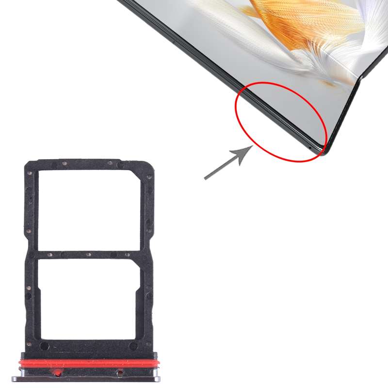 For Huawei Mate X3 SIM + SIM Card Tray (Silver)