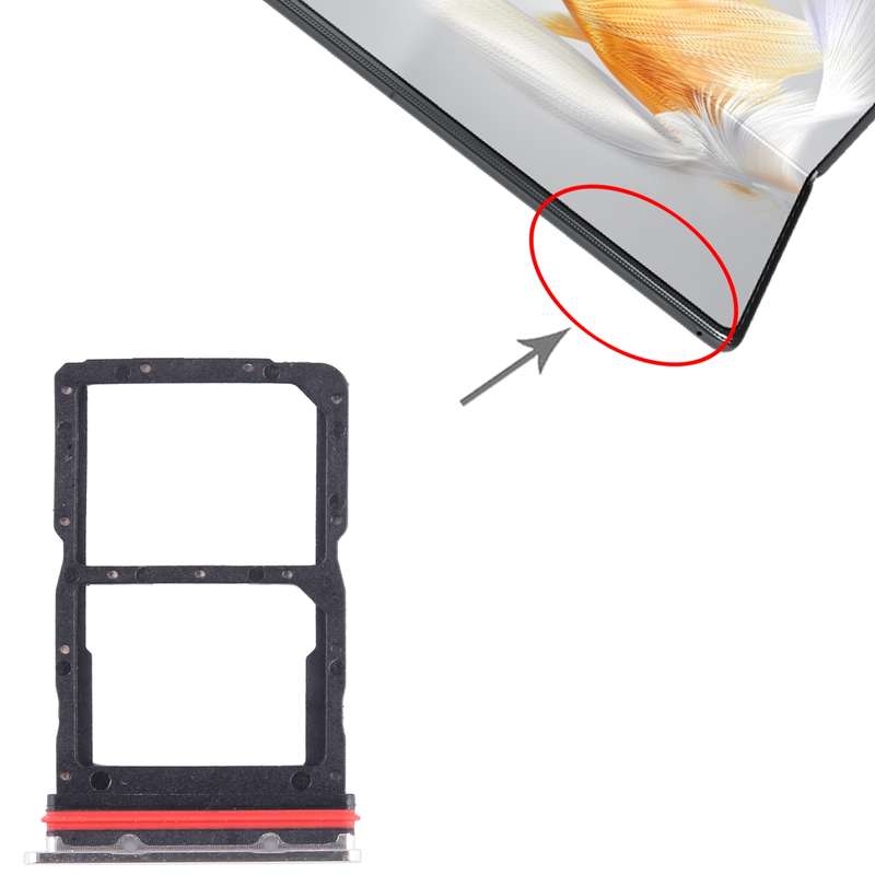 For Huawei Mate X3 SIM + SIM Card Tray (Black)