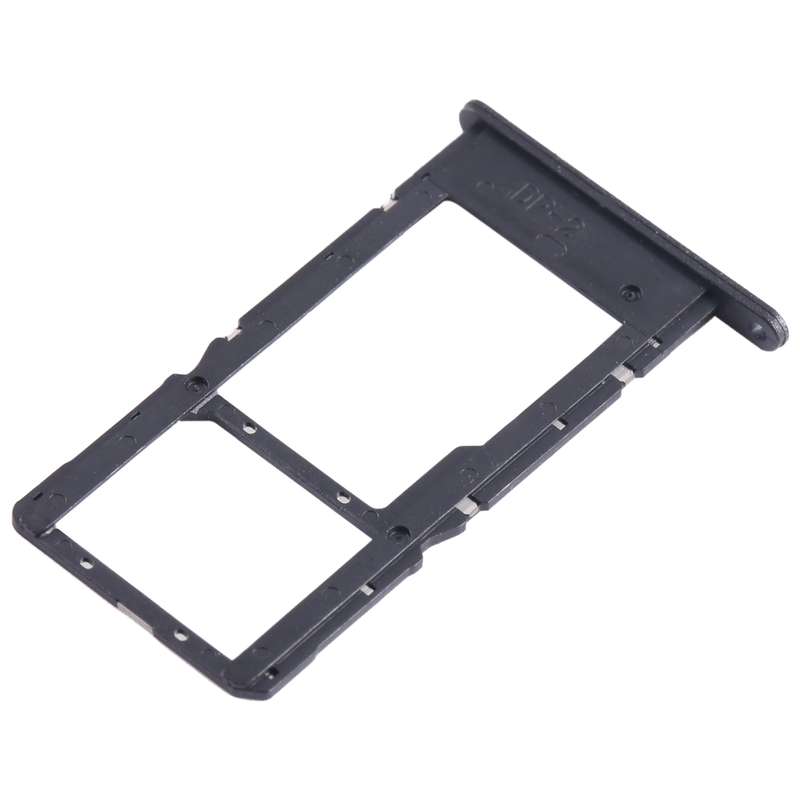 For Huawei Enjoy 50Z SIM + SIM / Micro SD Card Tray (Black)