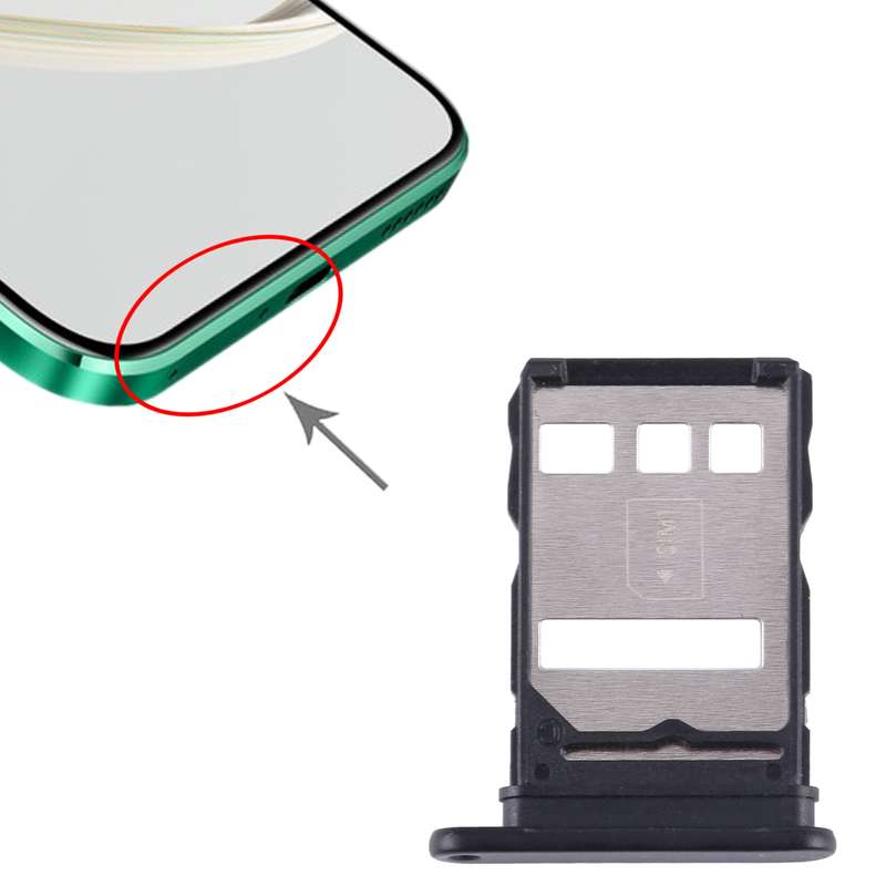 For Huawei nova 10Z SIM Card Tray (Silver)