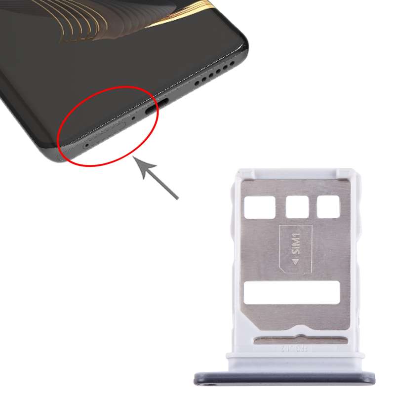 For Huawei nova 10 Pro SIM Card Tray (Black)