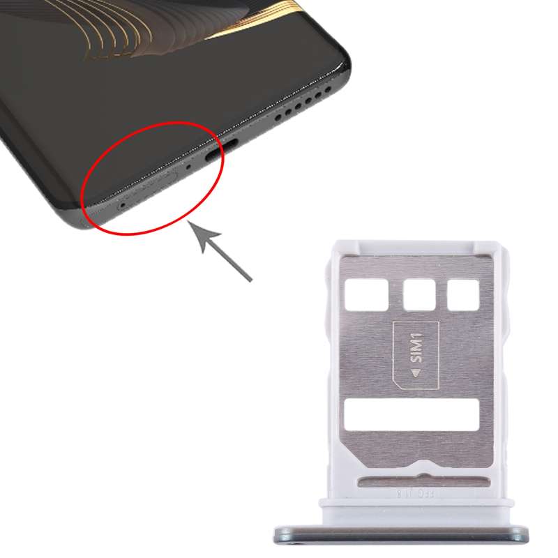 For Huawei nova 10 Pro SIM Card Tray (Purple)