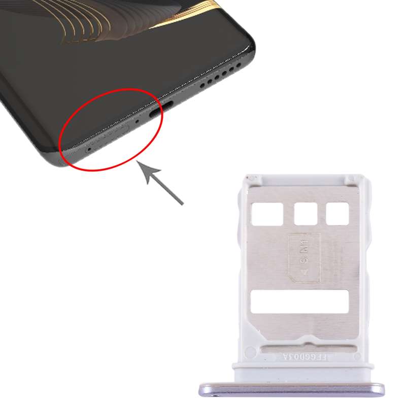 For Huawei Nzone S7 Pro 5G SIM Card Tray (Pink)