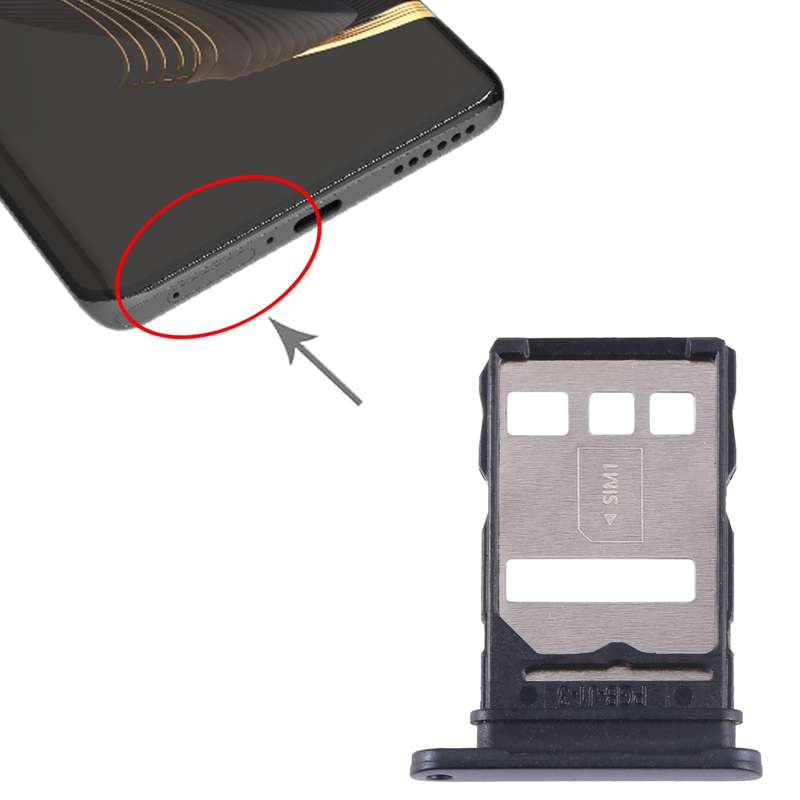 For Huawei nova 10 Pro SIM Card Tray (Purple)