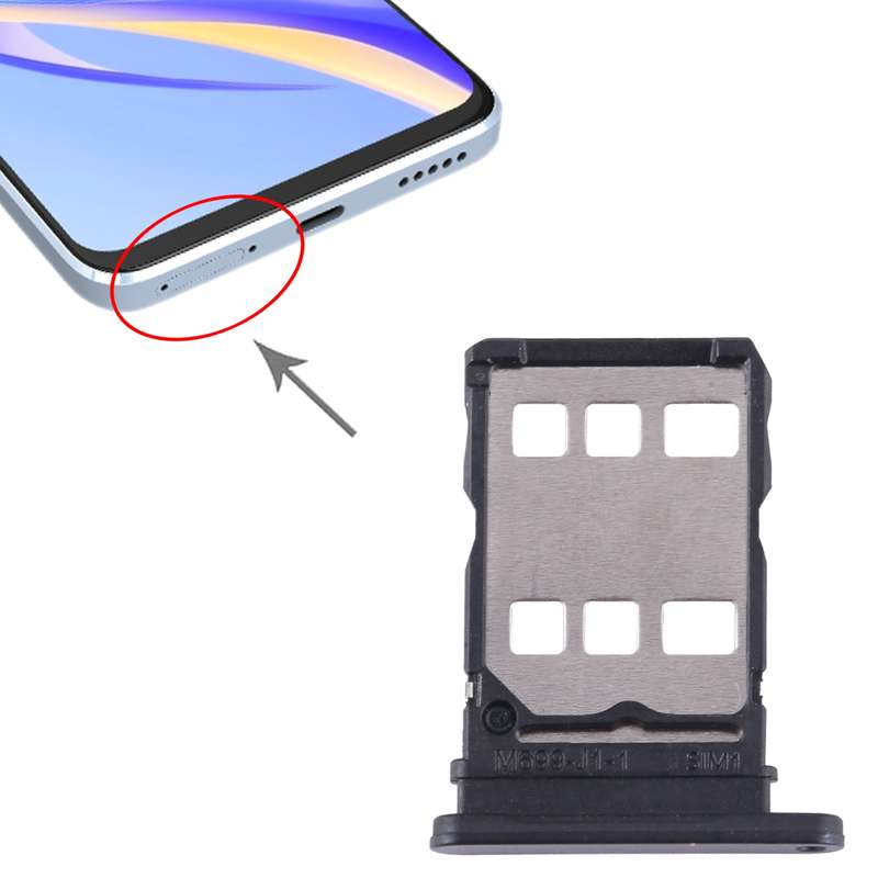 For Huawei nova Y90 SIM Card Tray (Black)