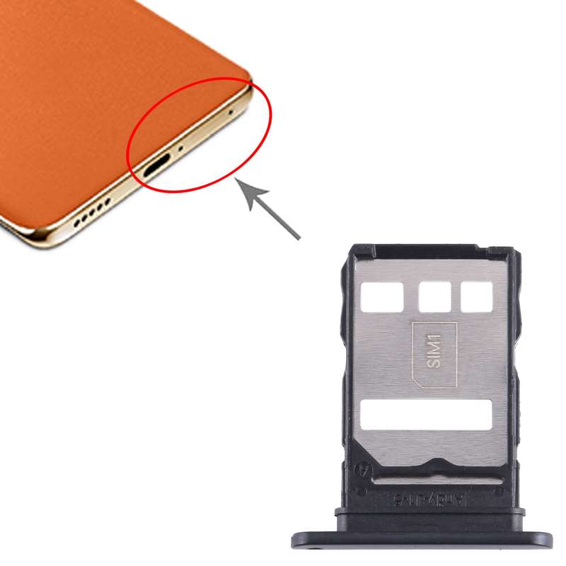 For Honor X9b SIM Card Tray (Black)