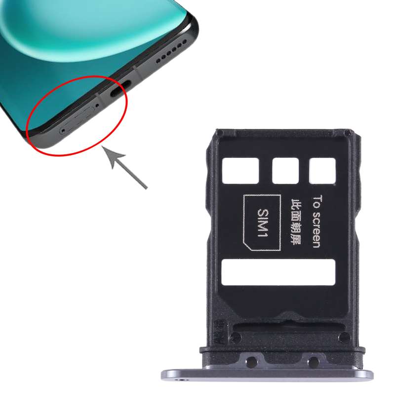 For Honor Magic4 SIM + SIM Card Tray (Silver)