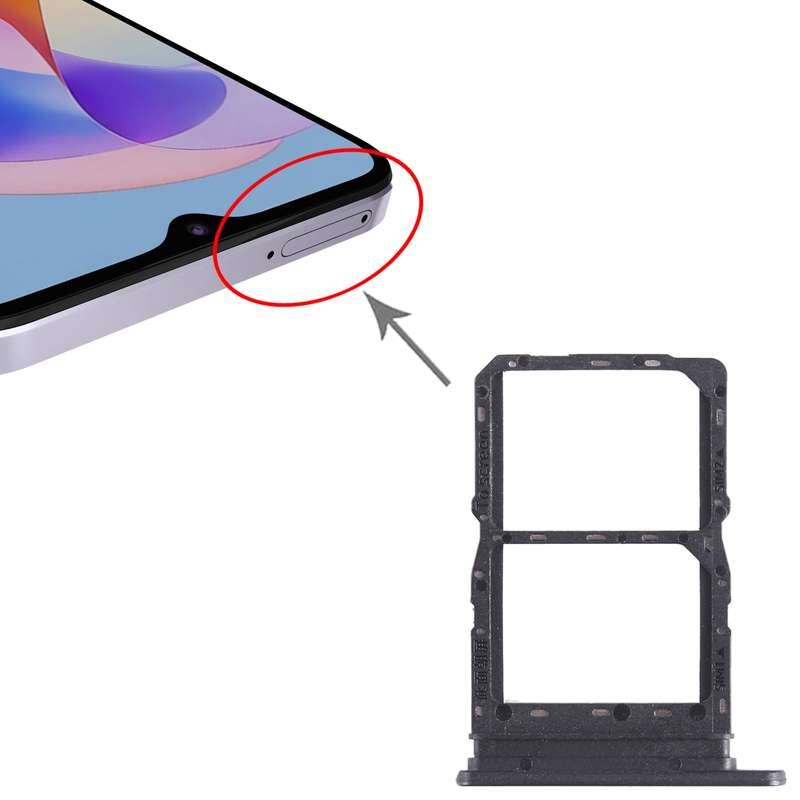For Honor Play 40C SIM + SIM Card Tray (Purple)