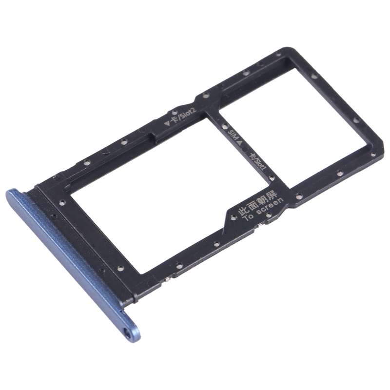 For Honor Play 20A SIM + SIM / Micro SD Card Tray (Black)