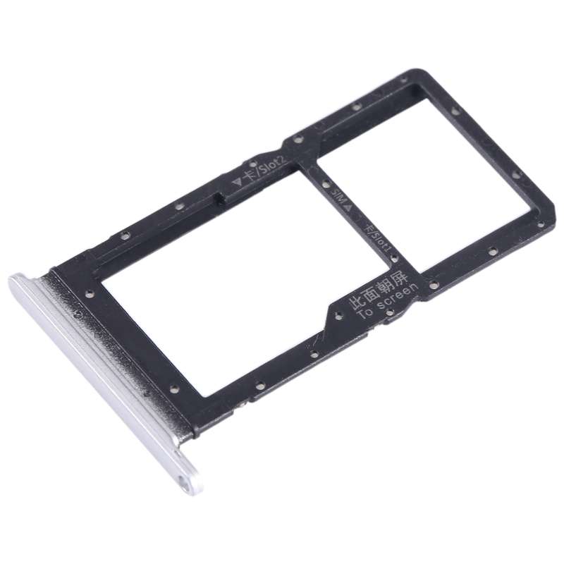 For Honor Play 20A SIM + SIM / Micro SD Card Tray (Black)