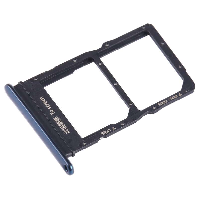For Honor X10 Pro SIM + SIM / NM Card Tray (Silver)