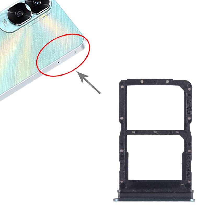 For Honor X50i SIM + SIM Card Tray (Black)