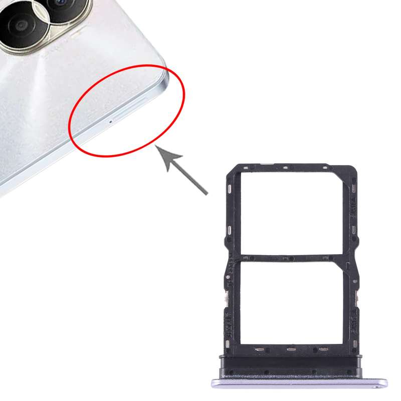 For Honor Play7T SIM + SIM Card Tray (Purple)