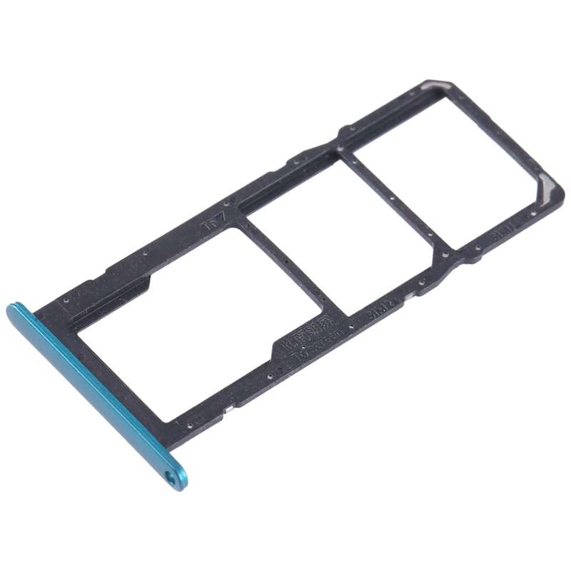 For Honor X10 Lite SIM + SIM + Micro SD Card Tray (Black)