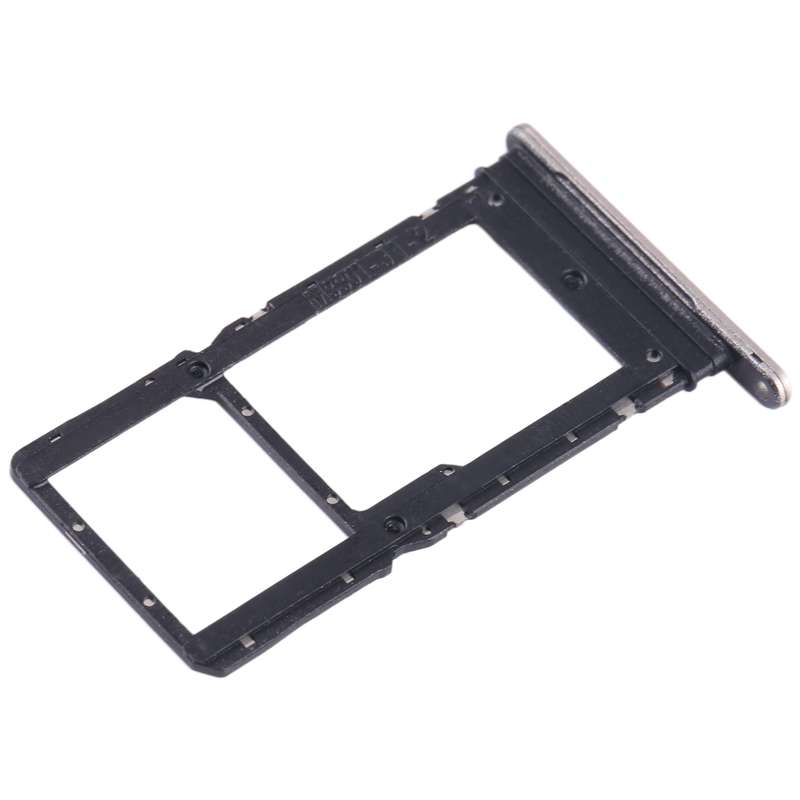 For Honor X7a SIM + SIM / Micro SD Card Tray (Silver)
