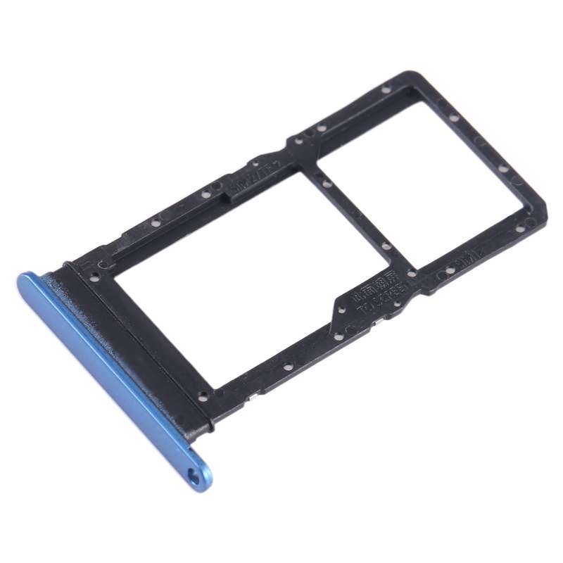 For Honor X7a SIM + SIM / Micro SD Card Tray (Silver)