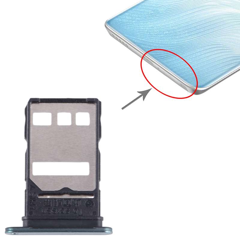 For Honor 80 SE SIM Card Tray (Black)
