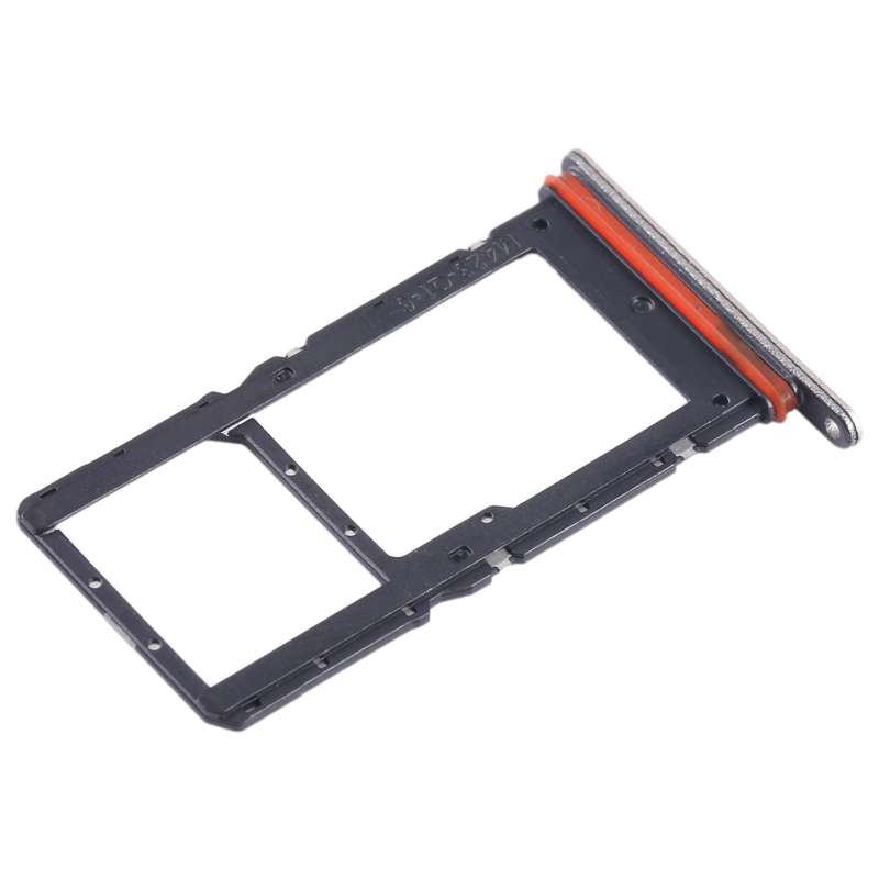 For Honor X6 SIM + SIM / Micro SD Card Tray (Black)