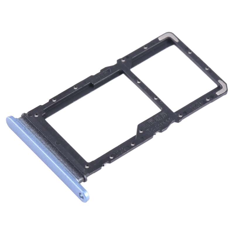 For Honor X6 SIM + SIM / Micro SD Card Tray (Black)
