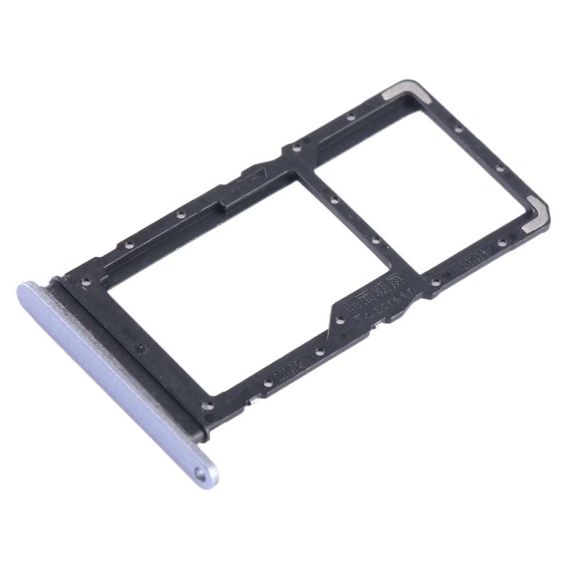For Honor X6 SIM + SIM / Micro SD Card Tray (Black)