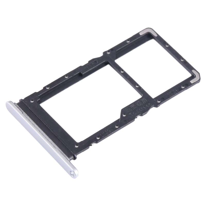 For Honor X6 SIM + SIM / Micro SD Card Tray (Black)