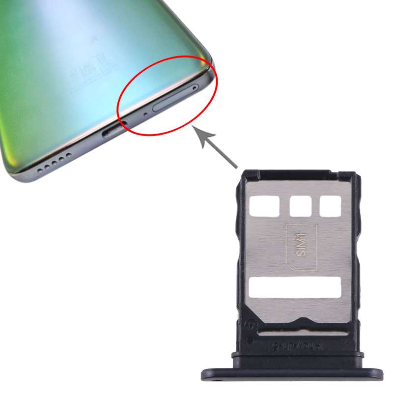 For Honor X9 SIM Card Tray (Black)