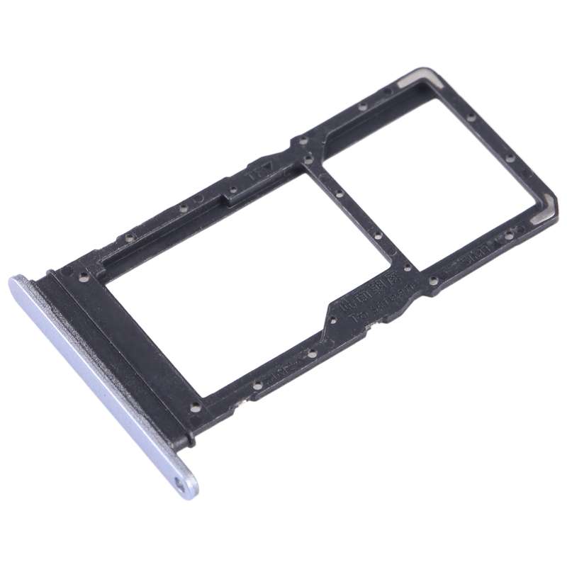 For Honor X8 5G SIM + SIM / Micro SD Card Tray (Black)