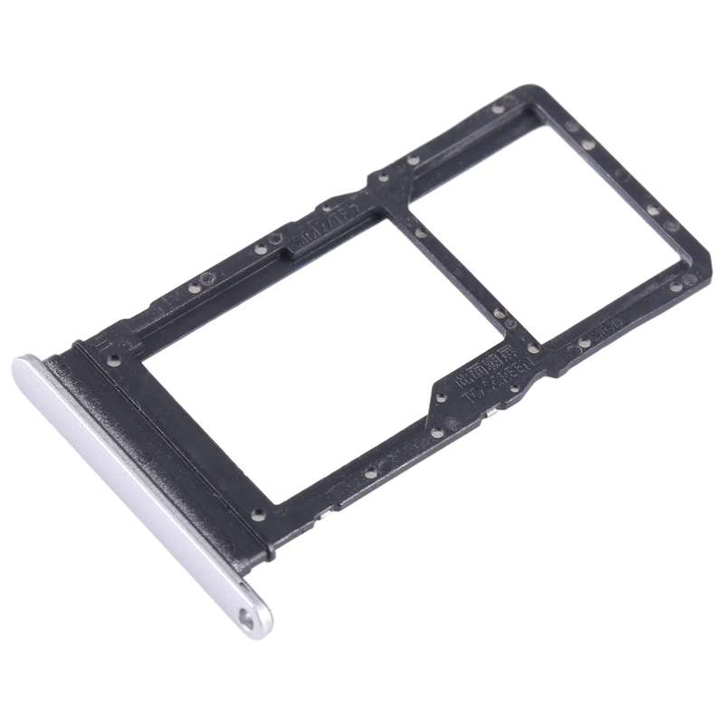For Honor X7 SIM + SIM / Micro SD Card Tray (Black)