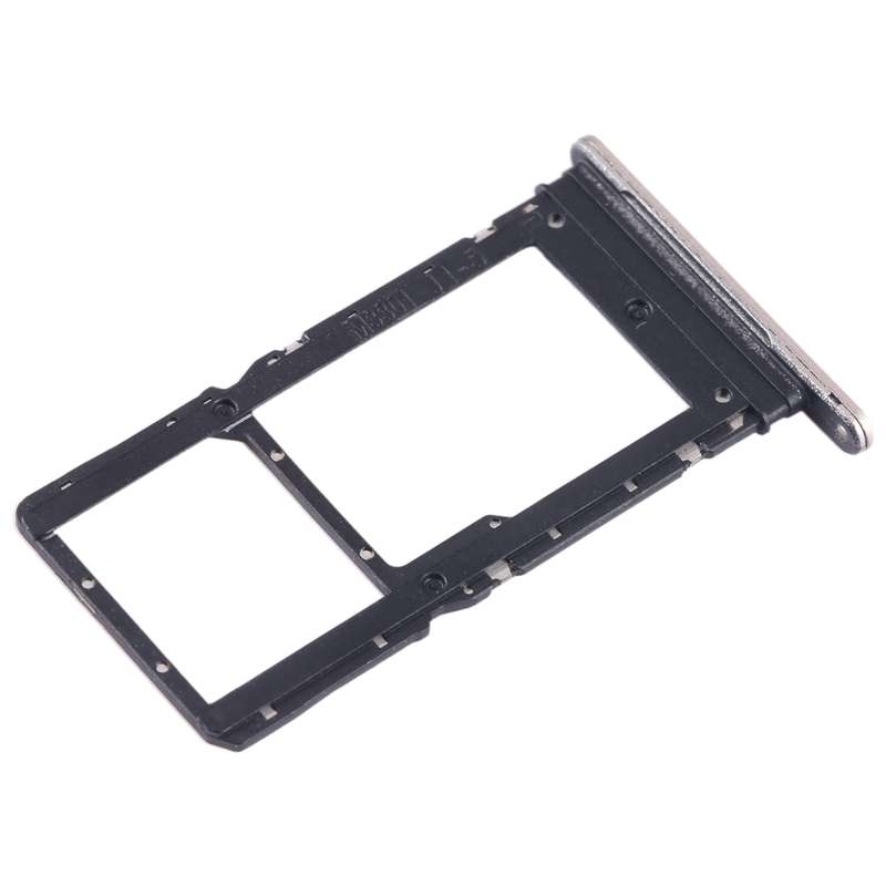 For Honor X7 SIM + SIM / Micro SD Card Tray (Black)