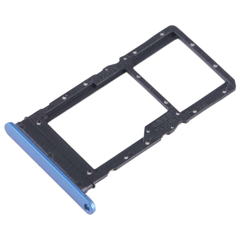 For Honor X7 SIM + SIM / Micro SD Card Tray (Black)