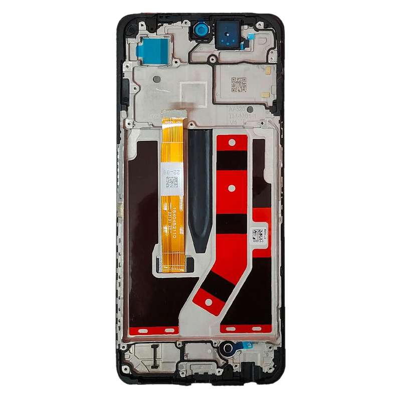 For OnePlus Nord N30 5G 2023 CPH2513 LCD Screen Digitizer Full Assembly with Frame (Black)