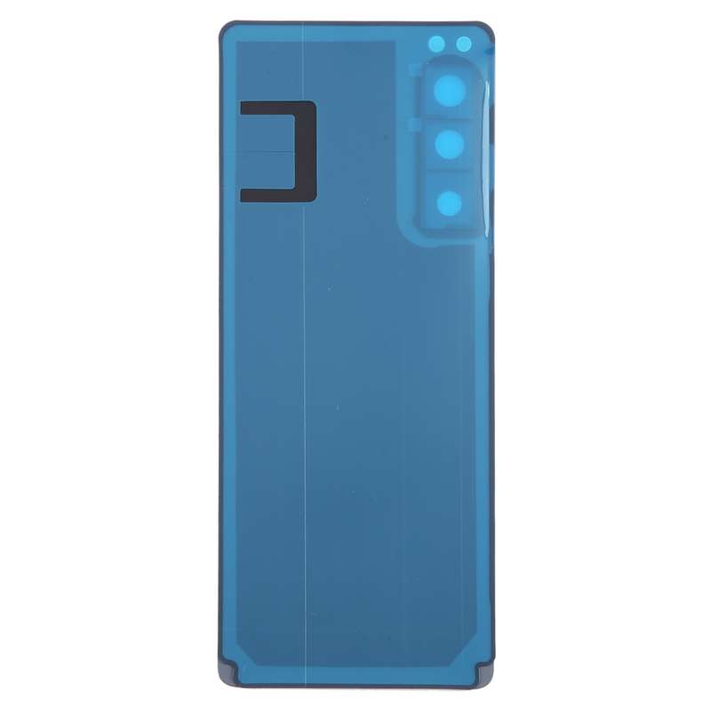 For Sony Xperia 5 IV Original Battery Back Cover with Camera Lens Cover(Black)