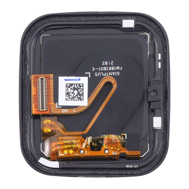 For Garmin Venu SQ Original LCD Screen with Digitizer Full Assembly(Black)