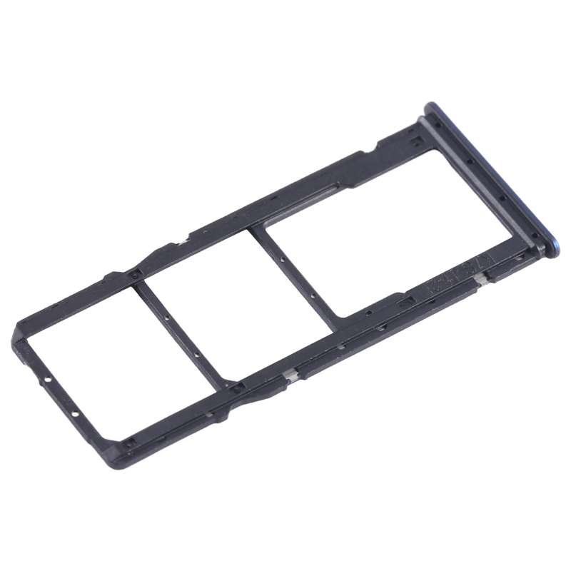 For Xiaomi Poco M4 Pro SIM Card Tray + SIM Card Tray + Micro SD Card Tray (Black)