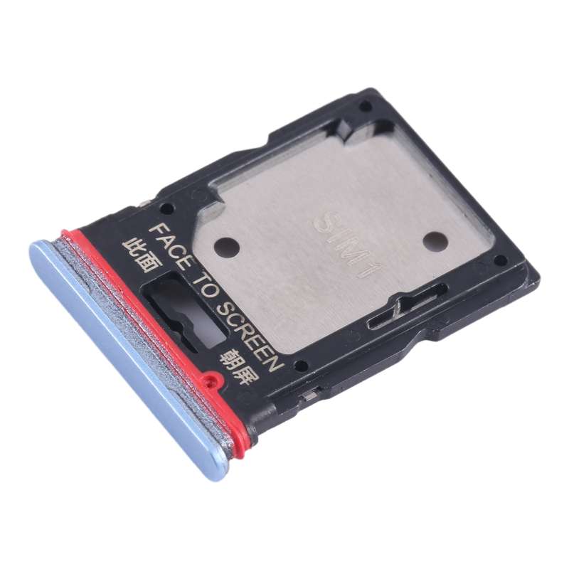 For Xiaomi Redmi Note 11T Pro+ SIM Card Tray + SIM Card Tray / Micro SD Card Tray (Black)