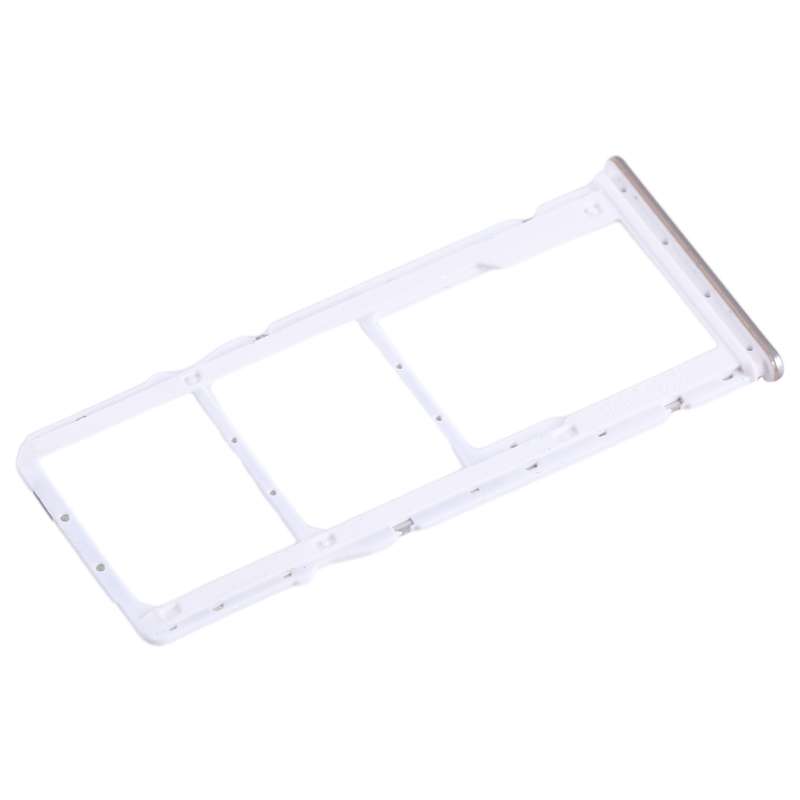 For Xiaomi Poco M5 4G SIM Card Tray + SIM Card Tray + Micro SD Card Tray (Blue)
