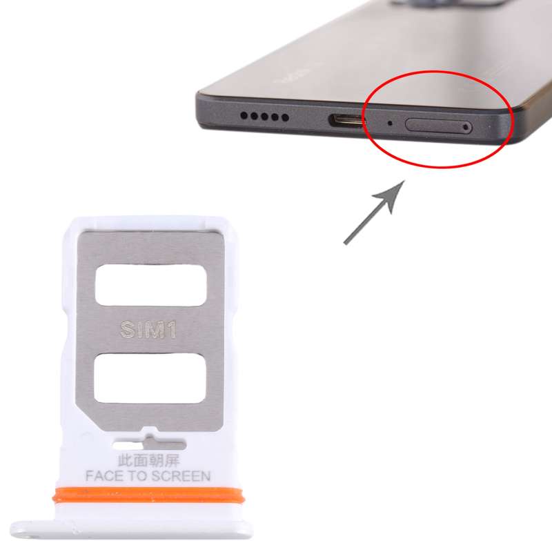 For Xiaomi Poco X5 Pro SIM Card Tray + SIM Card Tray (Black)