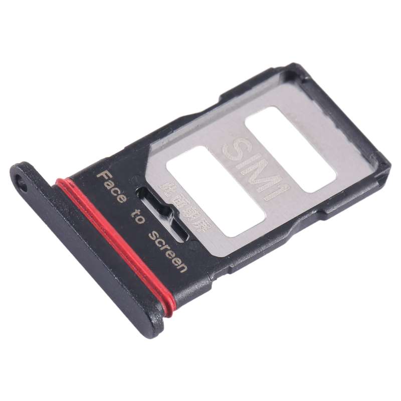 For Xiaomi Redmi K60 SIM Card Tray + SIM Card Tray (Black)