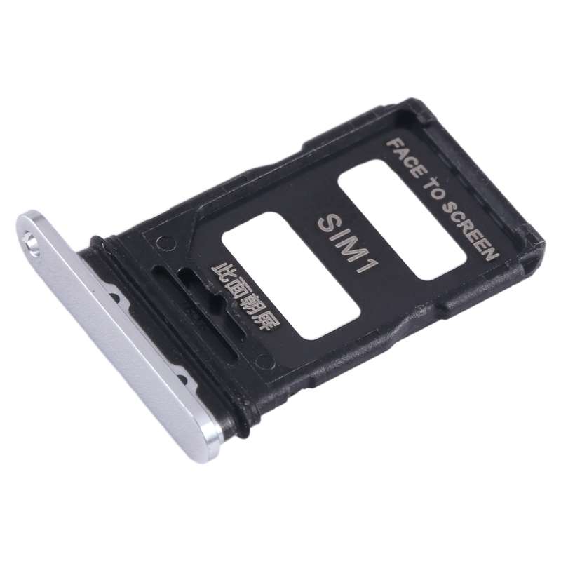 For Xiaomi 13 SIM Card Tray + SIM Card Tray (Silver)
