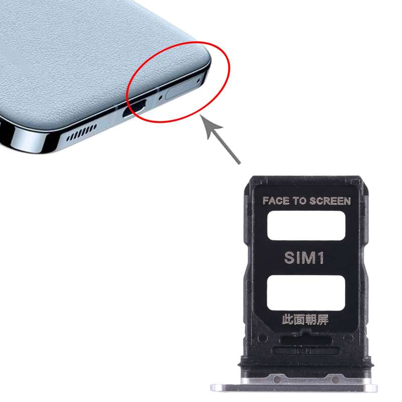 For Xiaomi 13 Lite SIM Card Tray + SIM Card Tray (Pink)