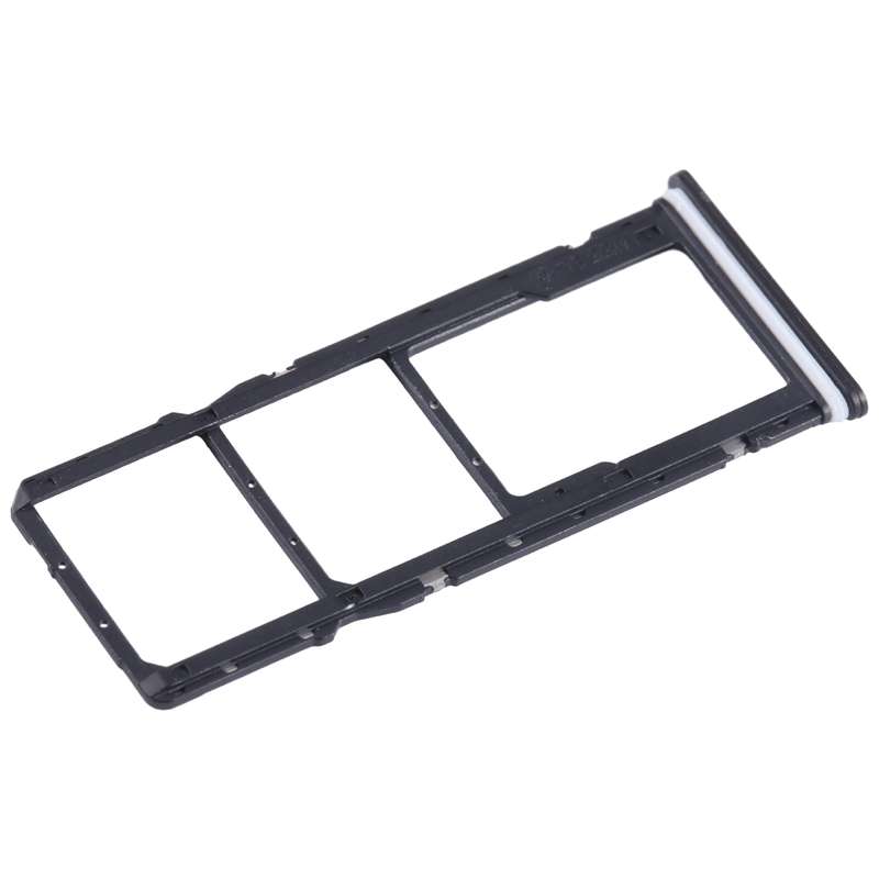 For Xiaomi Redmi A2 SIM Card Tray + SIM Card Tray + Micro SD Card Tray (Black)