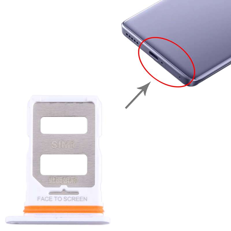 For Xiaomi 13 Ultra SIM Card Tray + SIM Card Tray (Black)