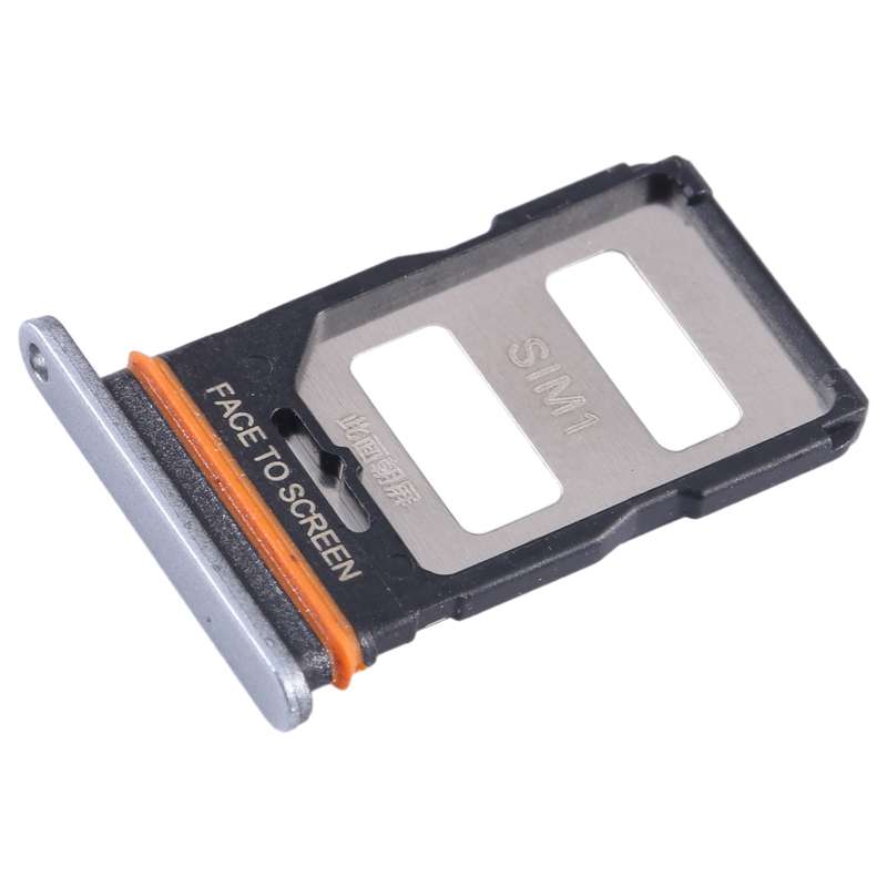For Xiaomi Redmi Note 12T Pro SIM Card Tray + SIM Card Tray (Black)